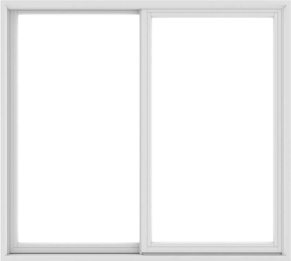 andersen exterior white gliding window