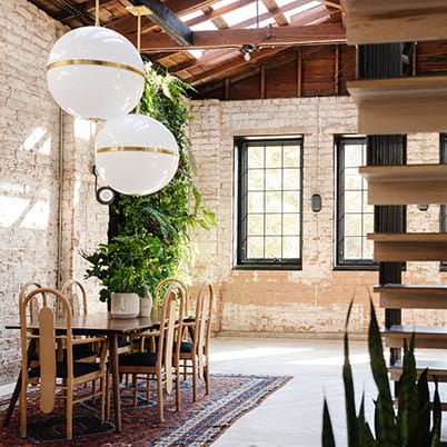 building makeover stairway and dining room