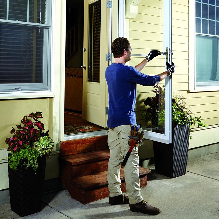 storm doors installation