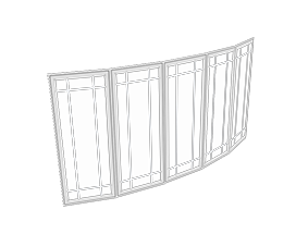 400 Series Casement Bow Window