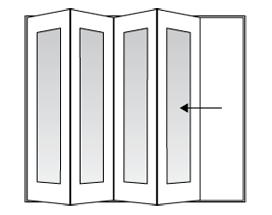 Andersen big folding doors illustration