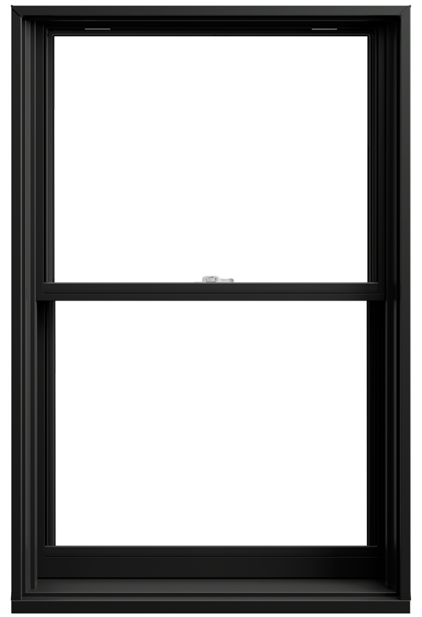andersen tilt wash double hung exterior black window