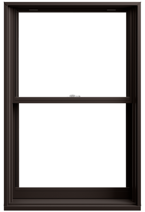 andersen tilt wash double hung exterior dark bronze window