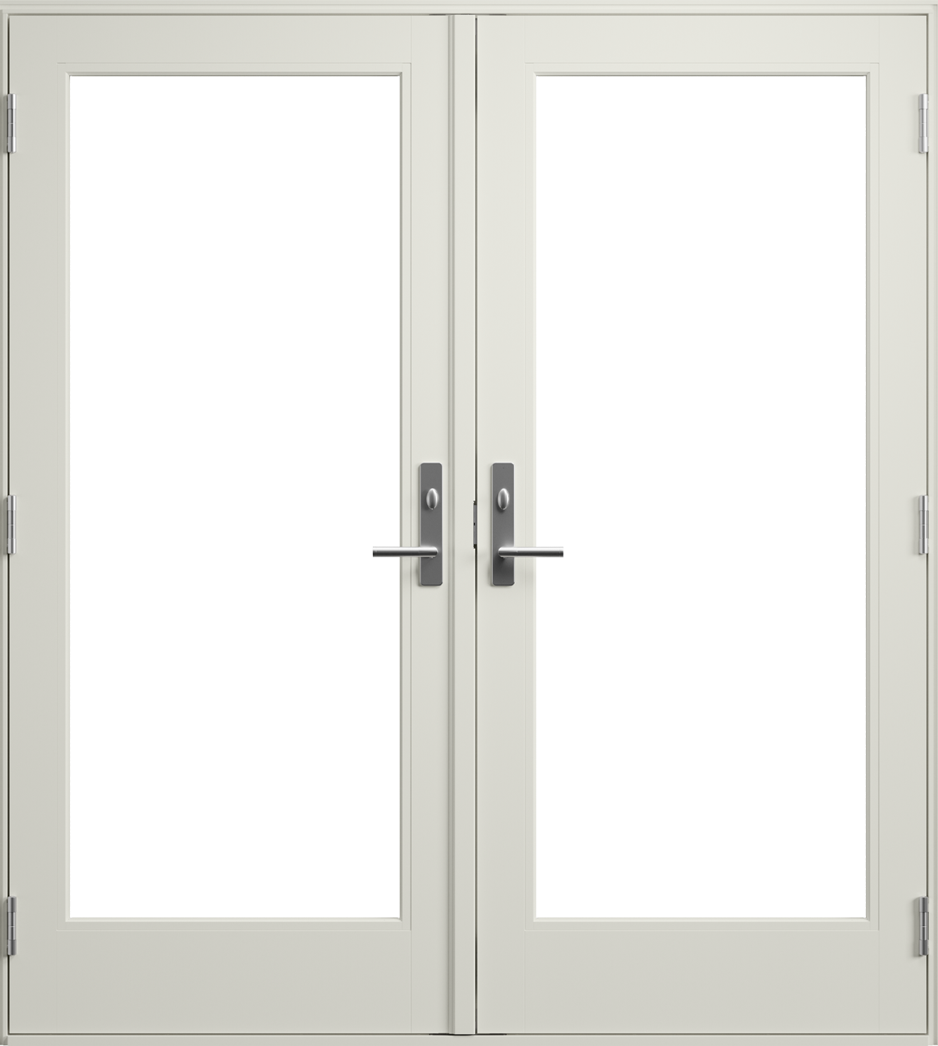 andersen 400 series hinged patio door in white interior